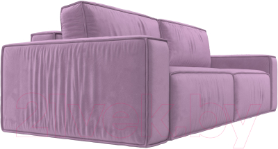 Диван Лига Диванов Прага Классик (микровельвет сиреневый)