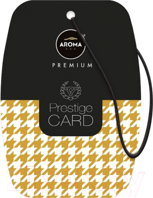 Ароматизатор автомобильный Aroma Car Prestige Card Gold - фото