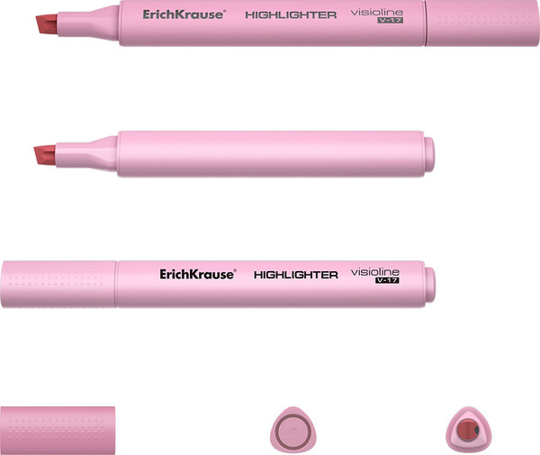 Текстовыделитель Erich Krause Visioline V-17 Pastel / 56021
