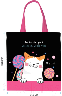 Сумка-шоппер ArtSpace Meow / HB_50125