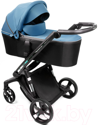 Детская универсальная коляска Amarobaby Tutum 2 в 1 / AB22-10TUTUM/20 (синий) - фото