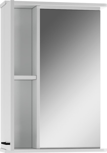 Шкаф с зеркалом для ванной Айсберг Контраст 50