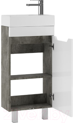 Тумба под умывальник Айсберг Енисей 40 Мечта без ящика