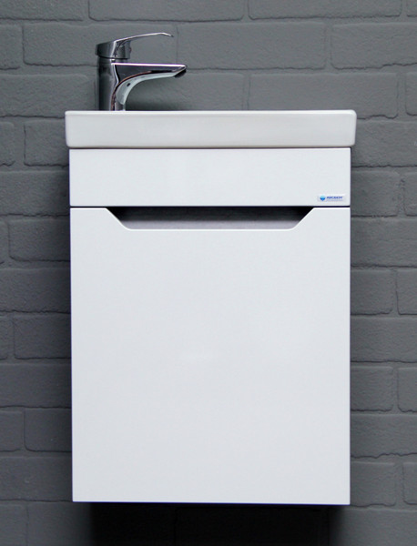 Тумба под умывальник Айсберг Енисей 40 Мечта без ящика подвесная