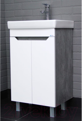 Тумба под умывальник Айсберг Енисей 50 Мечта без ящика