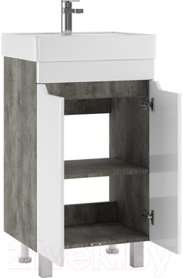 Тумба под умывальник Айсберг Енисей 50 Мечта без ящика