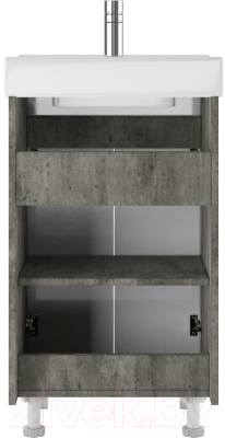 Тумба под умывальник Айсберг Енисей 50 Мечта без ящика
