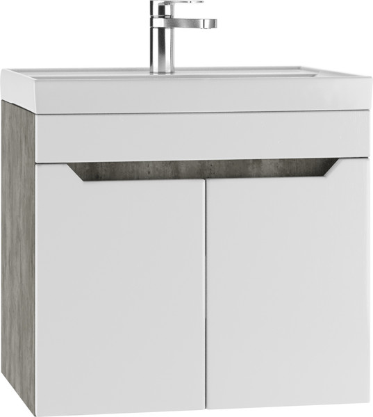 Тумба под умывальник Айсберг Енисей 60 Мечта без ящика подвесная - фото