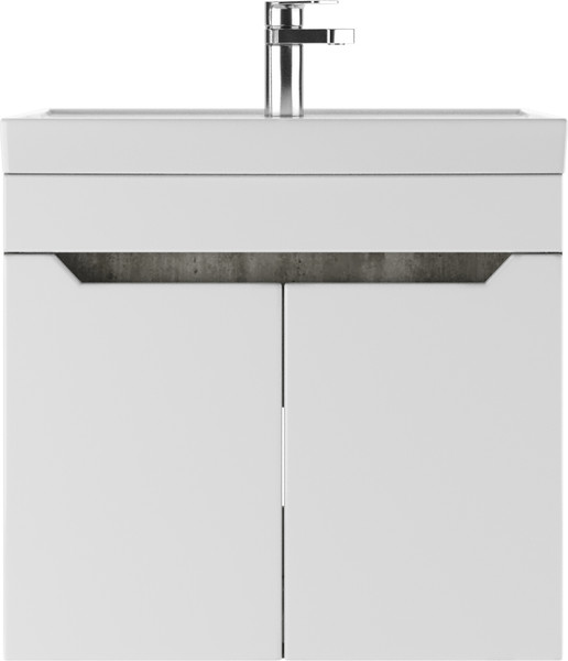 Тумба под умывальник Айсберг Енисей 60 Мечта без ящика подвесная