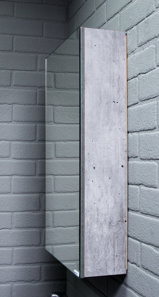 Шкаф с зеркалом для ванной Айсберг Мечта 40