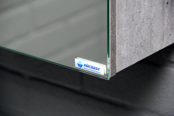 Шкаф с зеркалом для ванной Айсберг Мечта 40