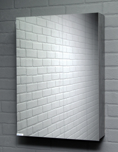 Шкаф с зеркалом для ванной Айсберг Мечта 50 - фото