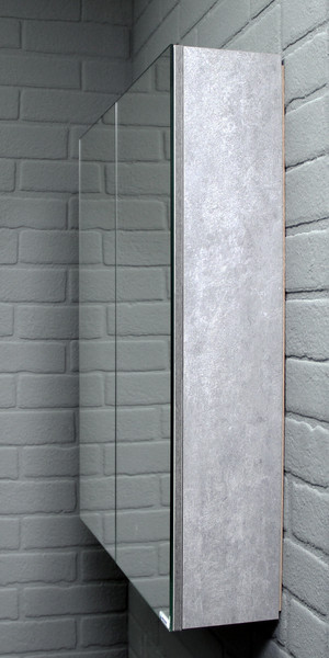 Шкаф с зеркалом для ванной Айсберг Мечта 60