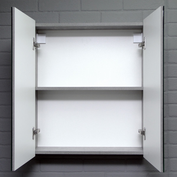 Шкаф с зеркалом для ванной Айсберг Мечта 60