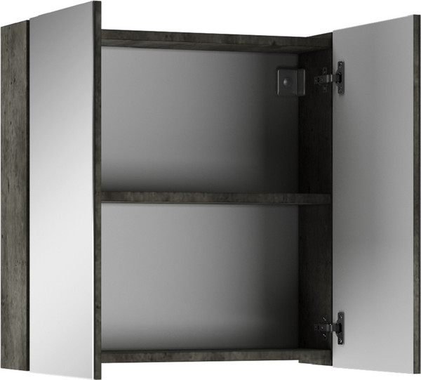 Шкаф с зеркалом для ванной Айсберг Мечта 60