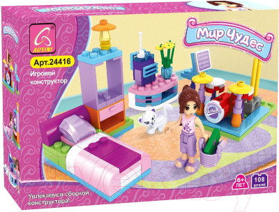 Конструктор Ausini Страна Чудес чудесная комната / 1283688 - фото