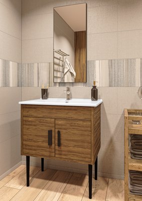 Тумба под умывальник LEVEL Оскар 75 Three без ящика