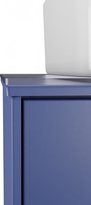 Тумба под умывальник LEVEL Олимпия 56 Four с двумя ящиками подвесная