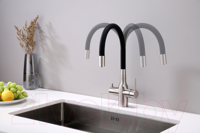 Смеситель Paulmark Salix Sa213419-NI (никель)