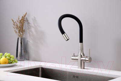 Смеситель Paulmark Salix Sa213419-NI (никель)