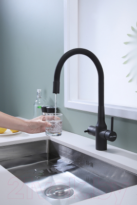 Смеситель Paulmark Salix Sa213419-401 (антрацит)