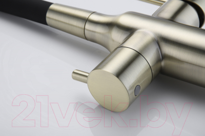 Смеситель Paulmark Salix Sa213419-BR (бронза)