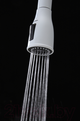 Смеситель Paulmark Lange La214212-431 (белый матовый)