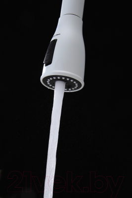 Смеситель Paulmark Lange La214212-431 (белый матовый)