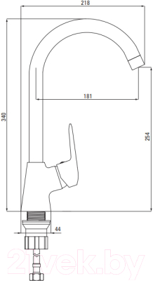 Мойка кухонная Deante Corio ZRCC2113