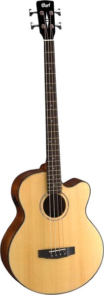 Электроакустический бас Cort AB850F-NAT-BAG - фото