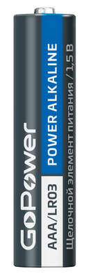 Комплект батареек GoPower Super Power Alkaline AAA/LR03 / 00-00019864