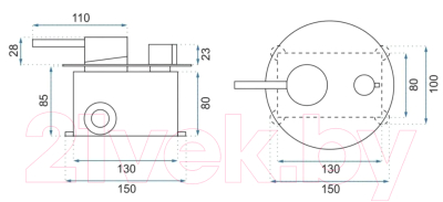 Душевая система со смесителем REA REA-P6611