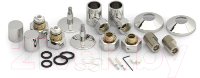 Полотенцесушитель водяной Сунержа Стилье Аксиома-20 100x50 / 00662-1050