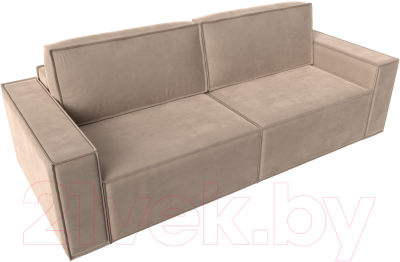 Диван Лига Диванов Куба (велюр бежевый)