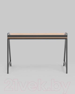 Письменный стол Stool Group Pyramid 118x53 / T-002-P (светлое дерево/серый)