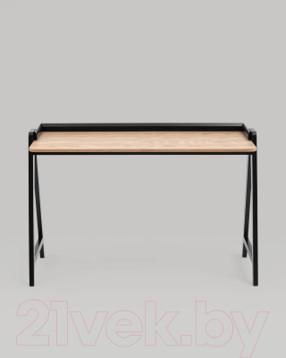 Письменный стол Stool Group Pyramid 118x53 / T-002-P (светлое дерево/черный)