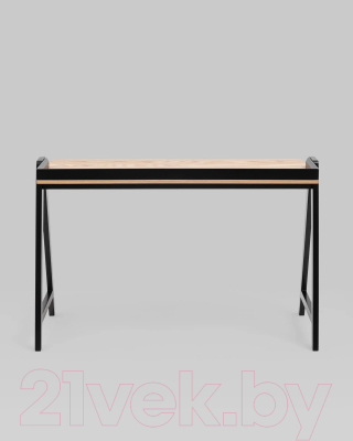 Письменный стол Stool Group Pyramid 118x53 / T-002-P (светлое дерево/черный)