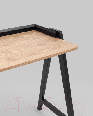 Письменный стол Stool Group Pyramid 118x53 / T-002-P (светлое дерево/черный)