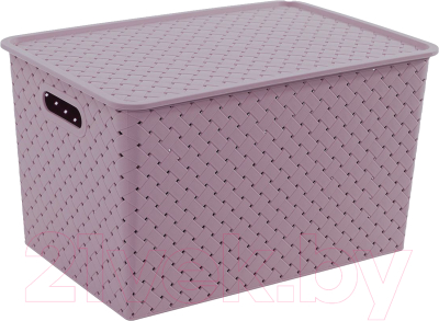Корзина Violet Береста с крышкой / 523110 - фото