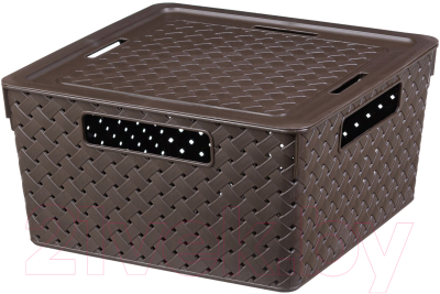 Органайзер для хранения Violet Береста / 6811105 (11л, венге) - фото