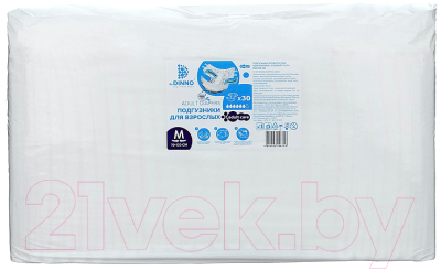 Подгузники для взрослых Dr.Dinno Standart Plus M - фото