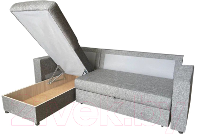 Диван угловой Асмана Фаворит-1 (кватро 02)