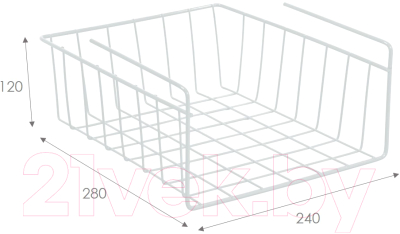 Элемент системы хранения Deko PMW2824 (белый)