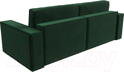 Диван Лига Диванов Куба (велюр зеленый)