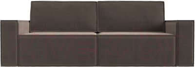 Диван Лига Диванов Куба (велюр коричневый)