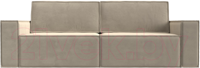 Диван Лига Диванов Куба (микровельвет бежевый)
