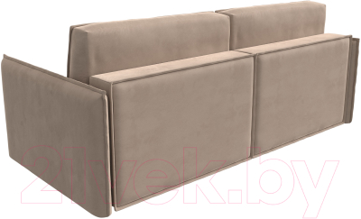 Диван Лига Диванов Либерти (велюр бежевый)