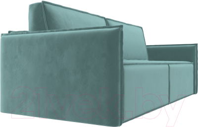 Диван Лига Диванов Либерти (велюр бирюзовый)