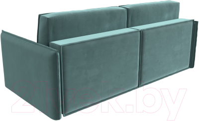 Диван Лига Диванов Либерти (велюр бирюзовый)