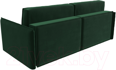 Диван Лига Диванов Либерти (велюр зеленый)